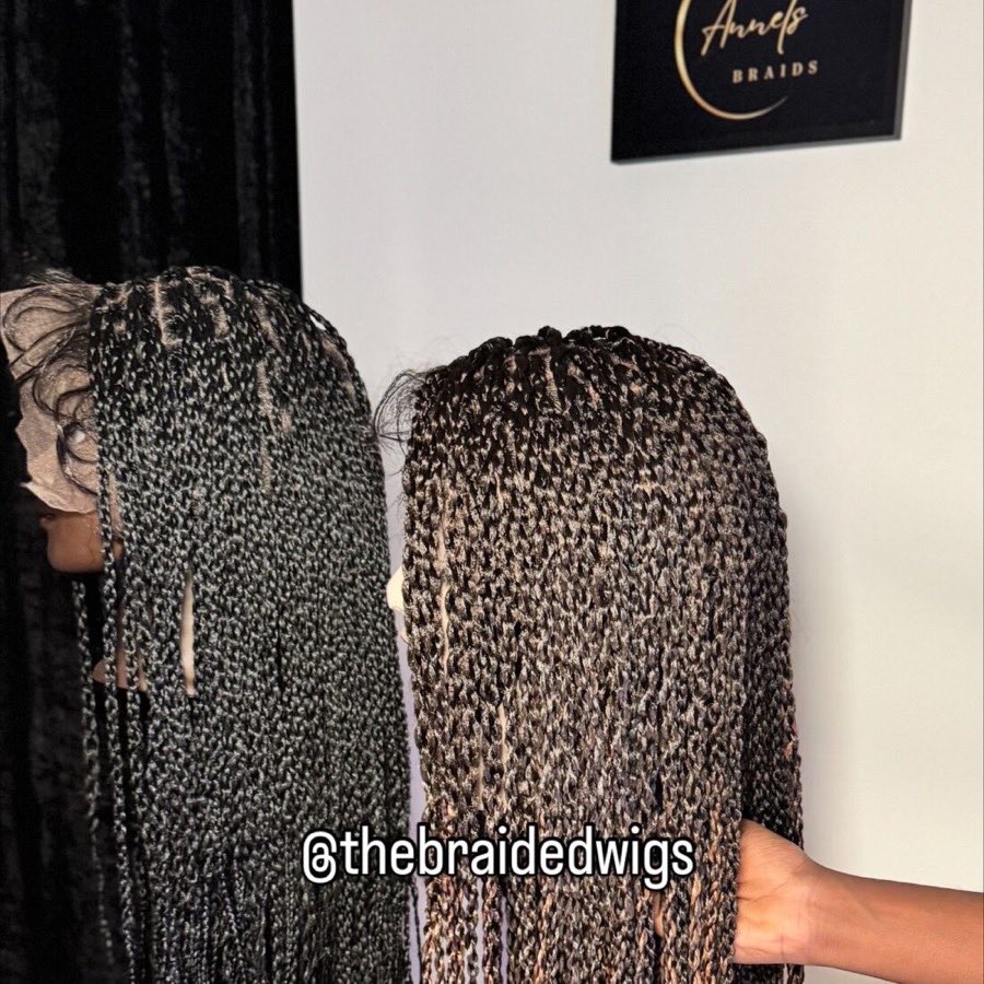 Chain Twist Braided Wig